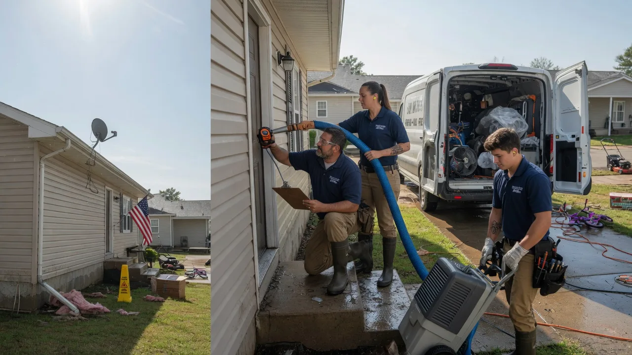 Ceiling Water Damage Restoration in Poca, WV near me